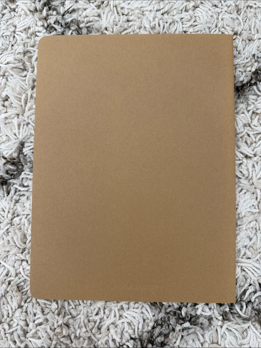Moleskine Tan Notebook
